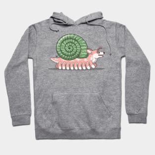 Snail Dog Hoodie